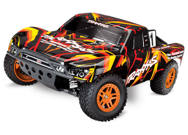 TRAXXAS 68054-1 Slash 4X4: 1/10 Scale 4WD Electric Short Course Truck. RTR with TQ 2.4GHz Radio System and XL-5 ESC (fwd/rev)