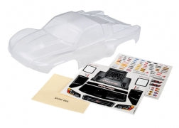 TRAXXAS 6811 1/10 Lexan Body Slash 4X4 clear, untrimmed, requires painting / window masks/ decal sheet