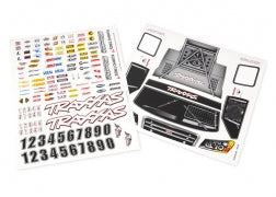 TRAXXAS 6813 Decal sheet, Slash 4X4
