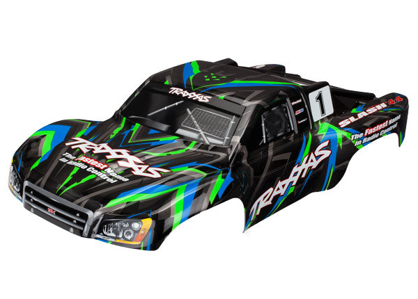 TRAXXAS 6816G  Body, Slash 4X4 Green