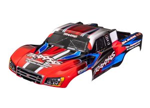 TRAXXAS 6928R Body, Slash® 4X4 (also fits Slash® VXL & Slash® 2WD), red & blue (painted, decals applied)