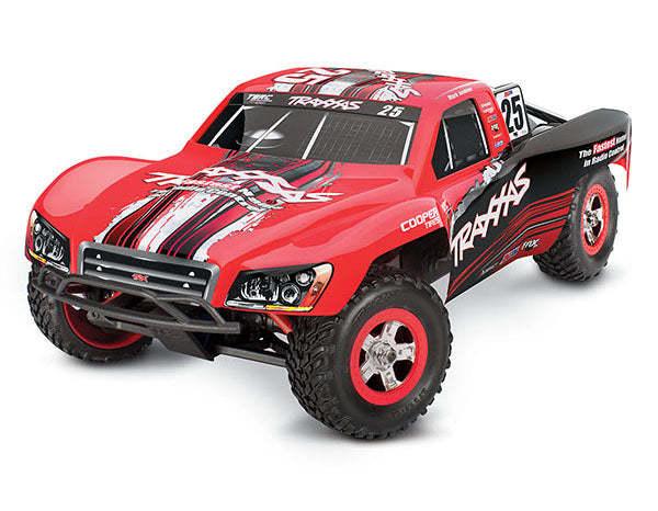 TRAXXAS 70054-1 Slash 1/16 Scale 4WD Electric Truck. RTR with TQ 2.4GHz radio, Titan 550 motor and XL-2.5 ESC. Includes: 6-Cell NiMH 1200mAh battery