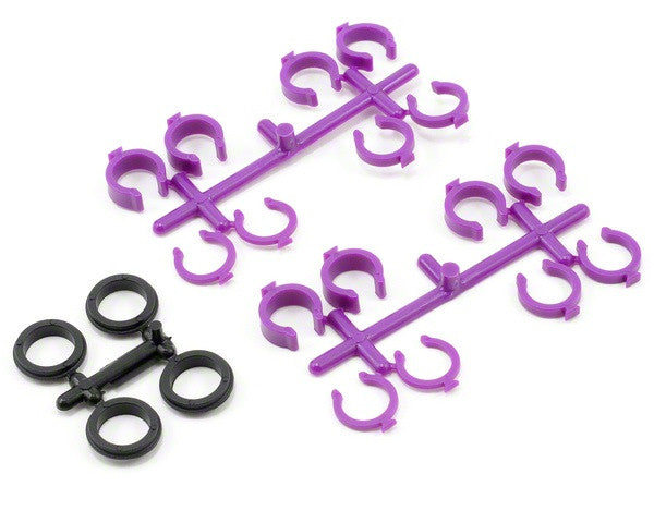 RPM 70228 Quick Adjust Spring Clips fits Most Associated Shocks Purple  *DISC*