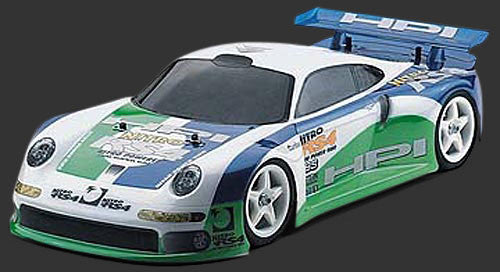 HPI 7038 911 GT1 Body Clear 200mm