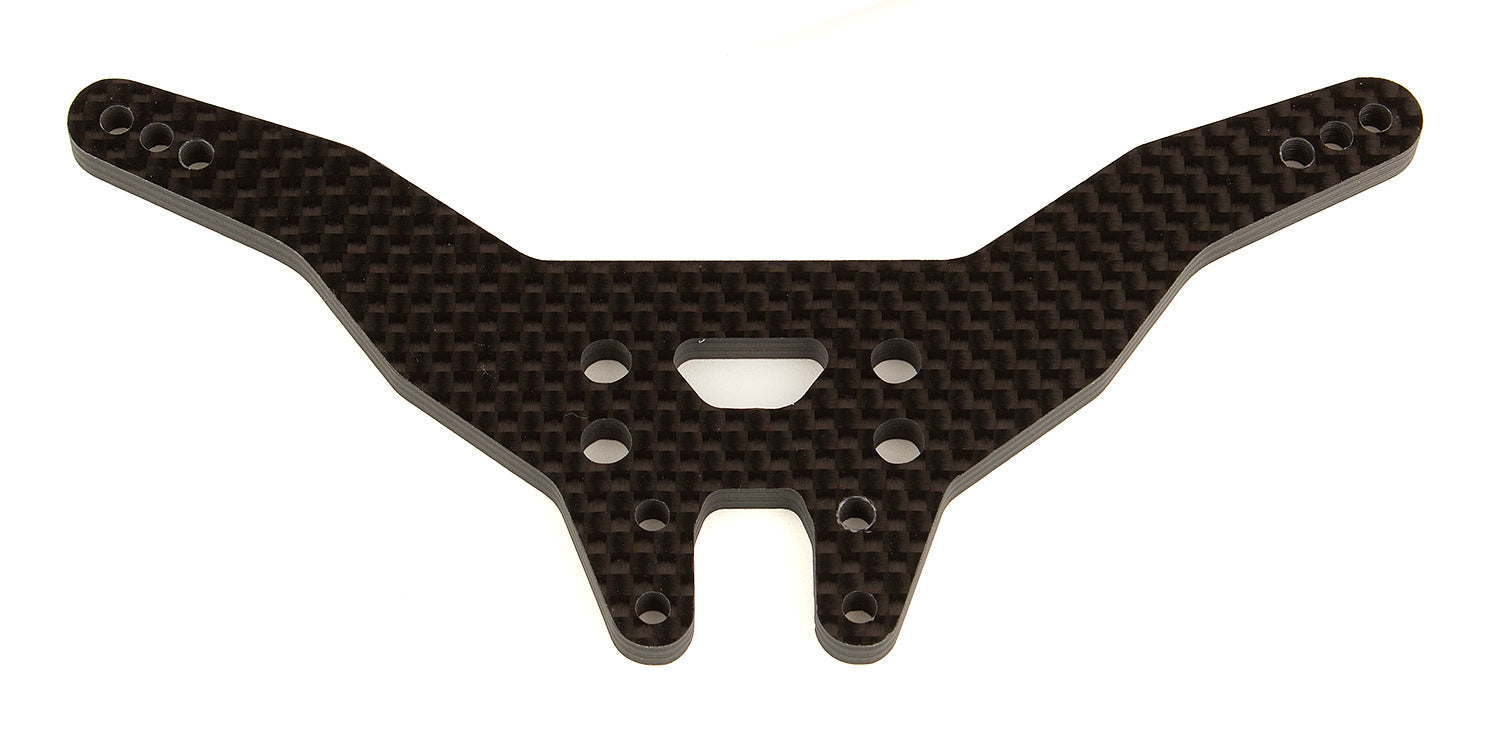ASSOCIATED 71137 RC10 T6.2 Rear Shock Tower, gull wing, carbon fiber