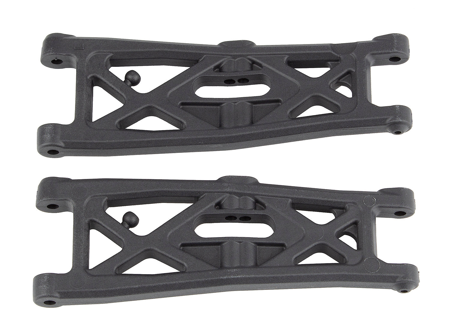 ASSOCIATED 71139 RC10 T6.2 FT Front Suspension Arms gull wing carbon fiber