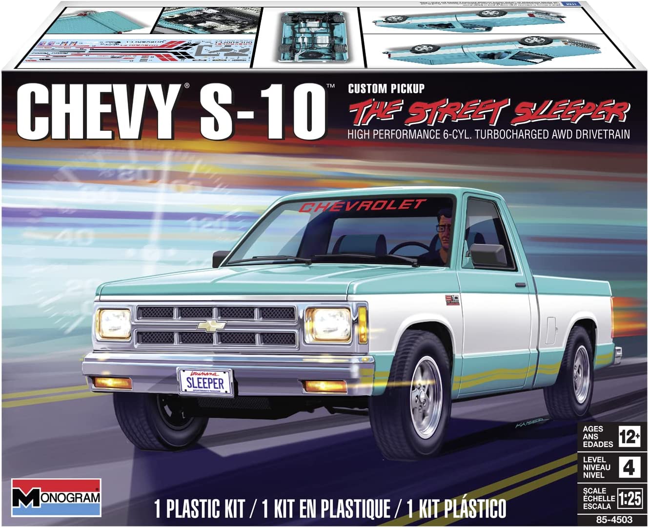 REVELL 85-4503 1/25 Chevy S-10 Custom Pickup