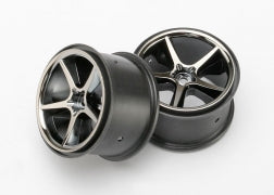 TRAXXAS 7172A Wheels, Gemini black chrome (2)