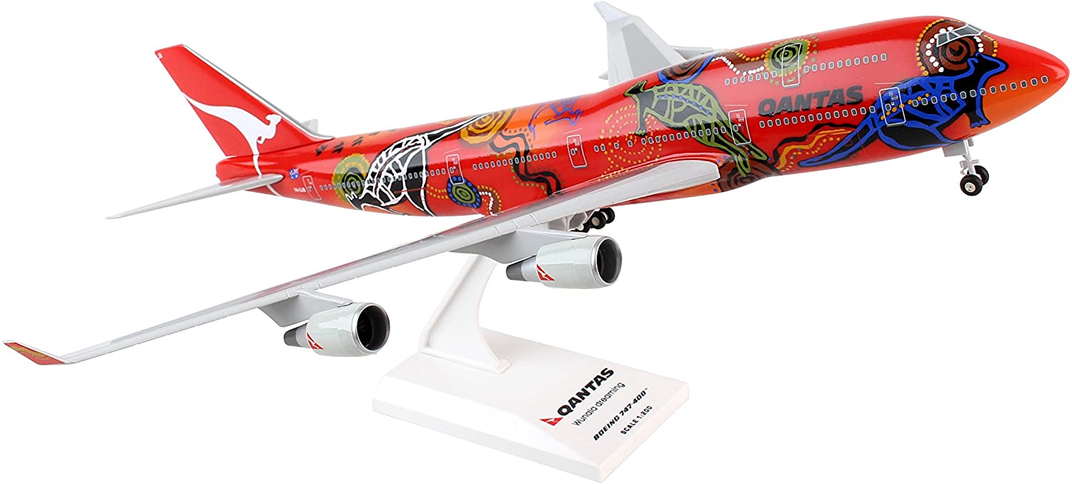 SKYMARKS SKR406 Qantas 747-400 1/200 Wunala Dreaming II W/Gear