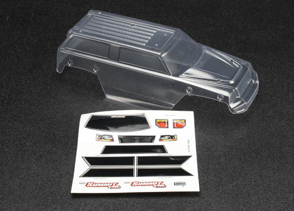 TRAXXAS 7211 Body 1/16 Summit Clear
