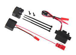 TRAXXAS 7286A LED lights, power supply regulated, 3V, 0.5-amp / power tap connector with cable / 2.6x8 BCS (2)