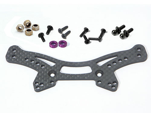 HPI 73107 Rear Shock Tower Woven Graphite *DISC*