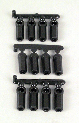 RPM 73372 Heavy Duty 4-40 Rod Ends (12) Black