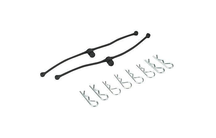 DUBRO 2245 Body Klip Retainers Black