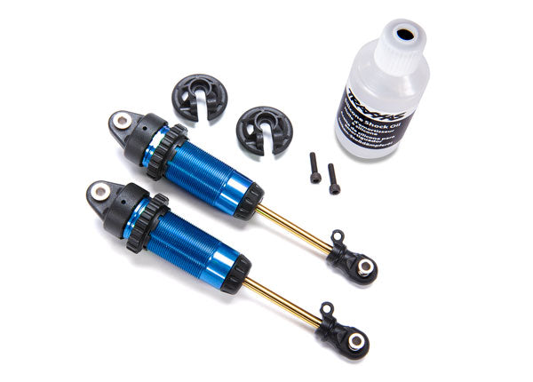 TRAXXAS 7462 GTR XX-Long TiN Shocks Blue