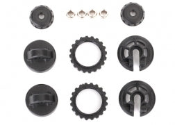 TRAXXAS 7468X Caps & spring retainers, GTR shock (upper cap (2)/ hollow balls (4)/ bottom cap (2)/ upper retainer (2)/ lower retainer (2))<br> For the Ulimate Desert Racer