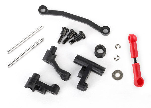 TRAXXAS LATRAX 7538X Steering bellcranks, servo saver/ spring/ spring retainer/ posts/ draglink
