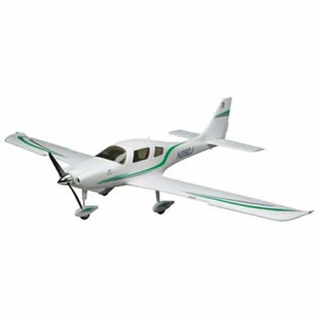 Flyzone Rtf Model Airplanes FLYZONE HCAA2533 Hobbico Select Scale RTF Cessna Corvalis 2.4Ghz Brush