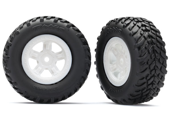 TRAXXAS LATRAX 7674X Tires and wheels, assembled