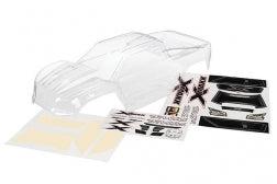 TRAXXAS 7711 Lexan Body X-Maxx Clear / Decal Sheet