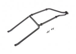 TRAXXAS 7713X Body support, rear / 3x15mm CS (2) / 3x15mm flat-head machine (2) fits X-Maxx