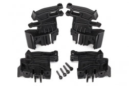 TRAXXAS 7718 Battery Hold-Down Mounts Left (2) Right (2) 3x18mm