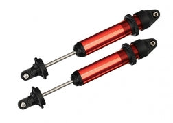 TRAXXAS 7761R Shocks GTX Aluminum Red-Anodized (2) X-Maxx