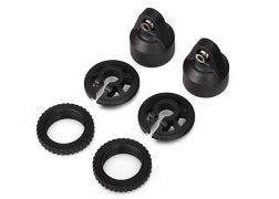 TRAXXAS 7764 Shock Caps GTX Shocks / Spring Perch / Adjusters (2) X-MAXX