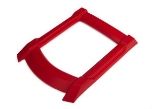 TRAXXAS 7817R X-Maxx Roof Skid Plate Requires 7713X body Support for Installation Red