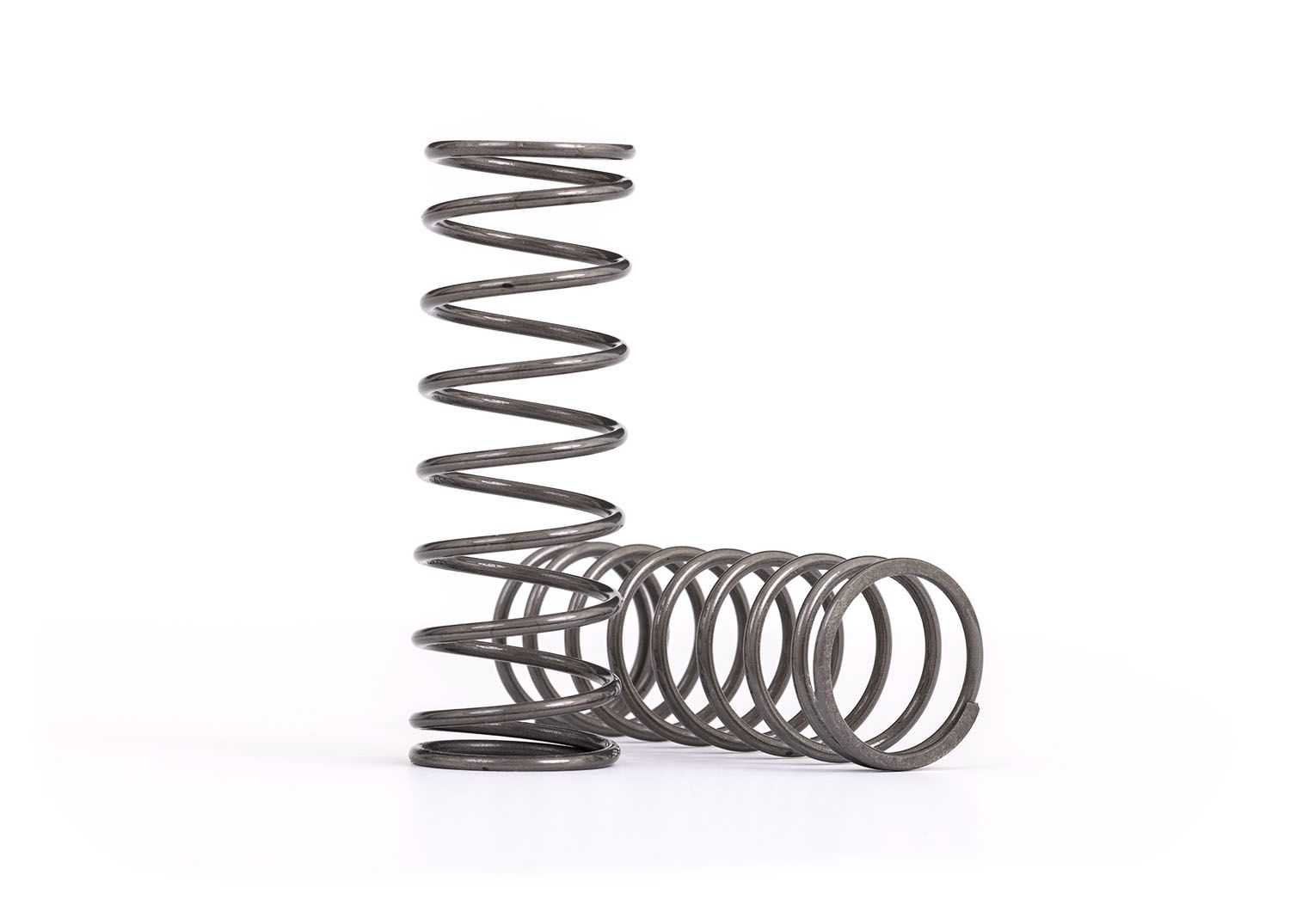 TRAXXAS 7841 Springs, shock, medium (natural finish) (GTX) (2.599 rate, white stripe) (2)