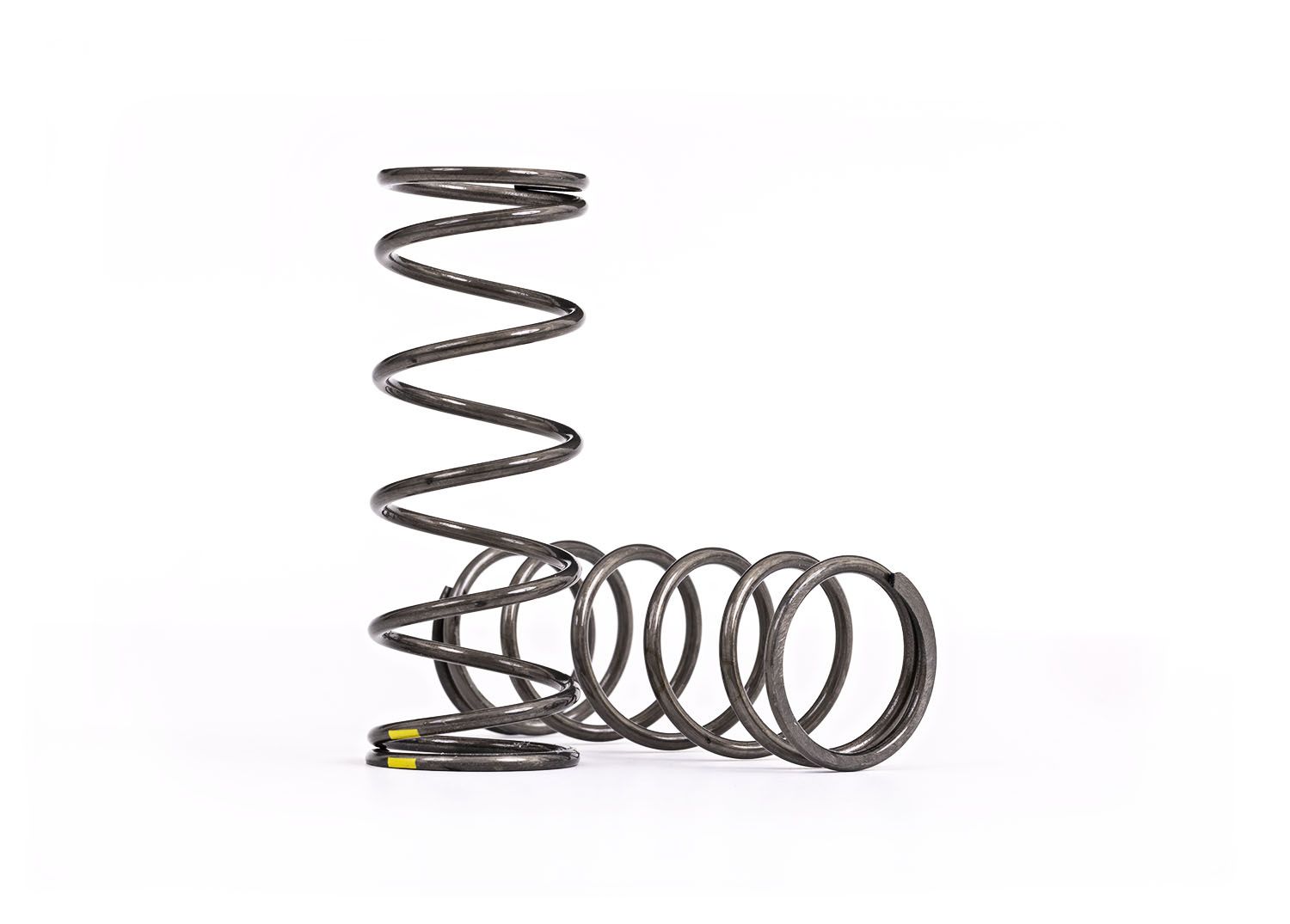 TRAXXAS 7846 Springs, shock, medium (natural finish) (GTX) (5.543 rate, yellow stripe) (2)