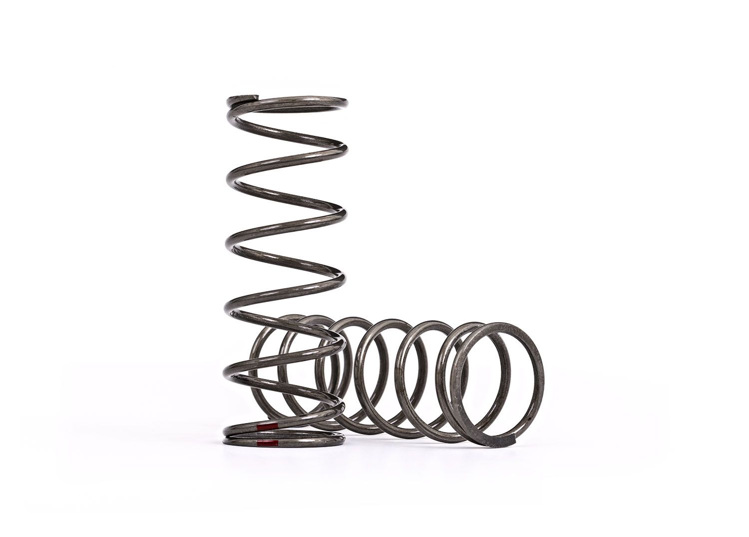 TRAXXAS 7850 Springs, shock, medium (natural finish) (GTX) (5.059 rate, red stripe) (2)