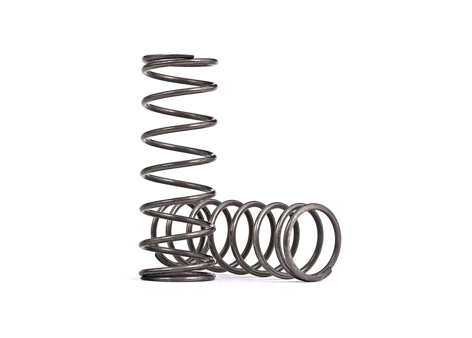 TRAXXAS 7859 Springs, shock, medium (natural finish) (GTX) (3.445 rate, tan stripe) (2)