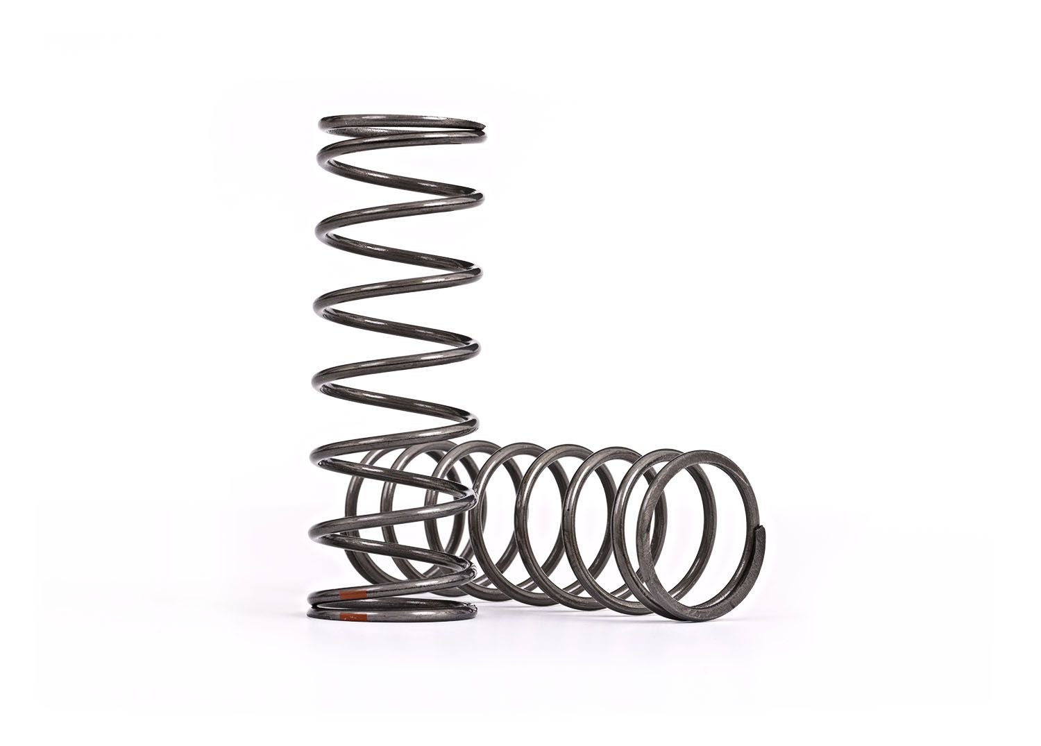 TRAXXAS 7865 Springs, shock, medium (natural finish) (GTX) (2.899 rate, orange stripe) (2)