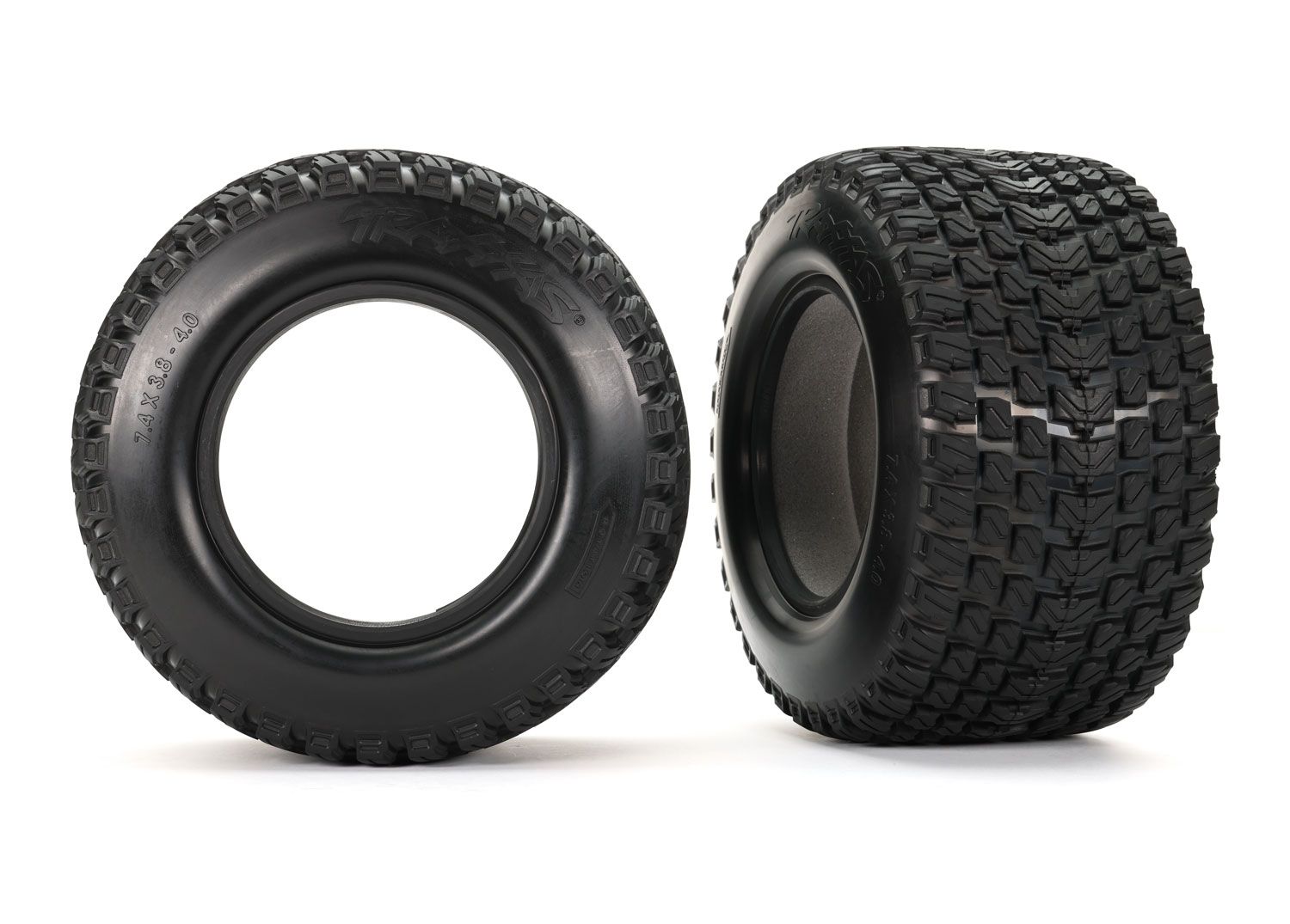 TRAXXAS 7873 Tires, Gravix™ (left & right)/ foam inserts (2)
