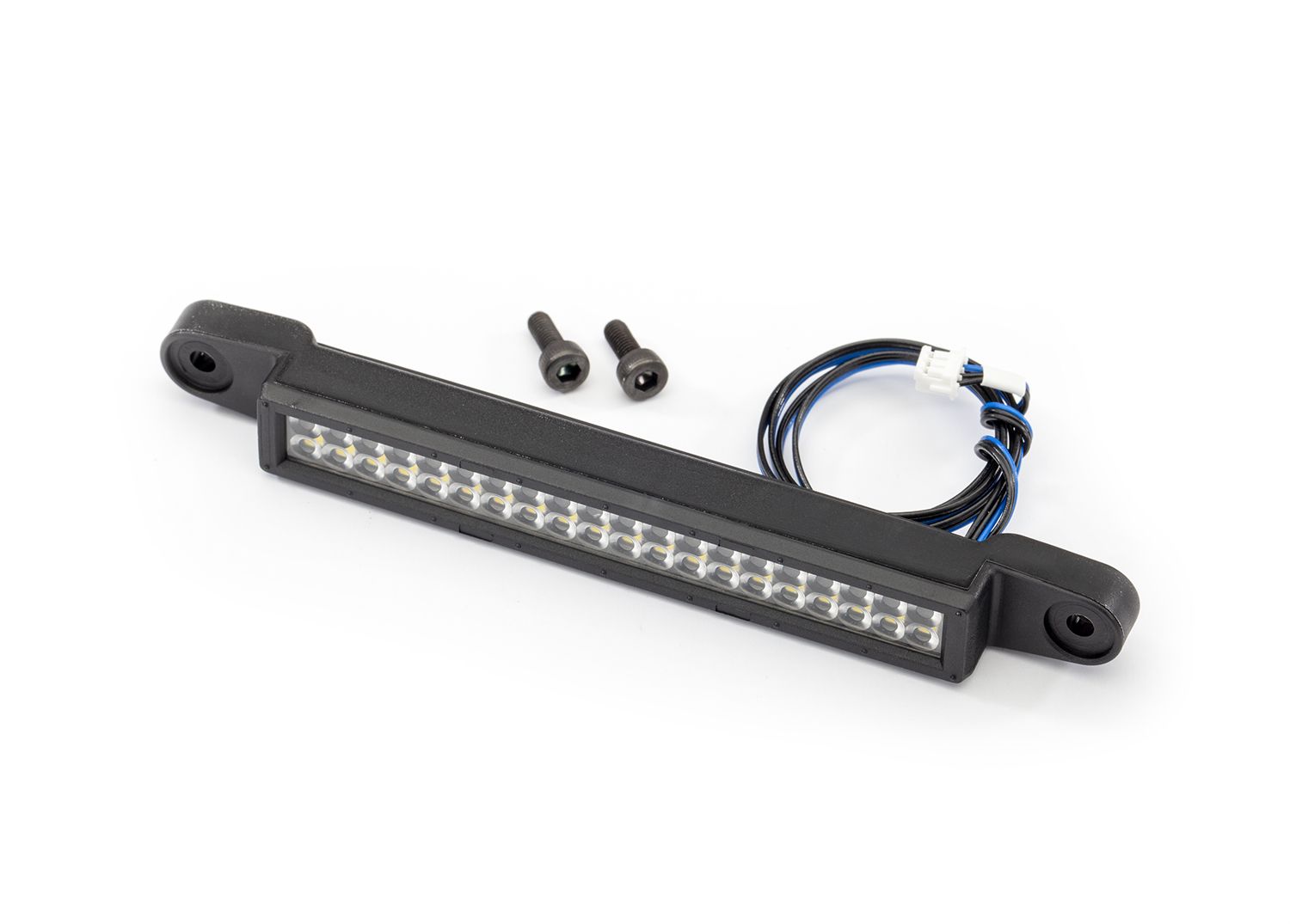 TRAXXAS 7884 LED light bar, front high-voltage 40 white LEDs double row, 82mm wide fits X-Maxx® or Maxx®