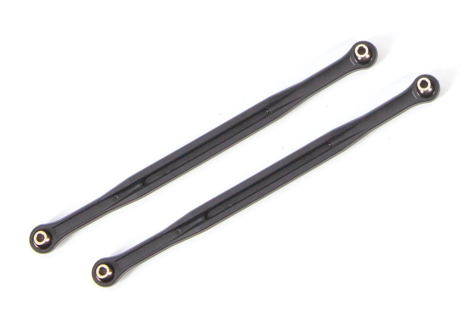 TRAXXAS 7897 Toe links, 202.5mm (187.5mm center to center) (black) (2) (for use with #7895 X-Maxx® WideMaxx® suspension kit)