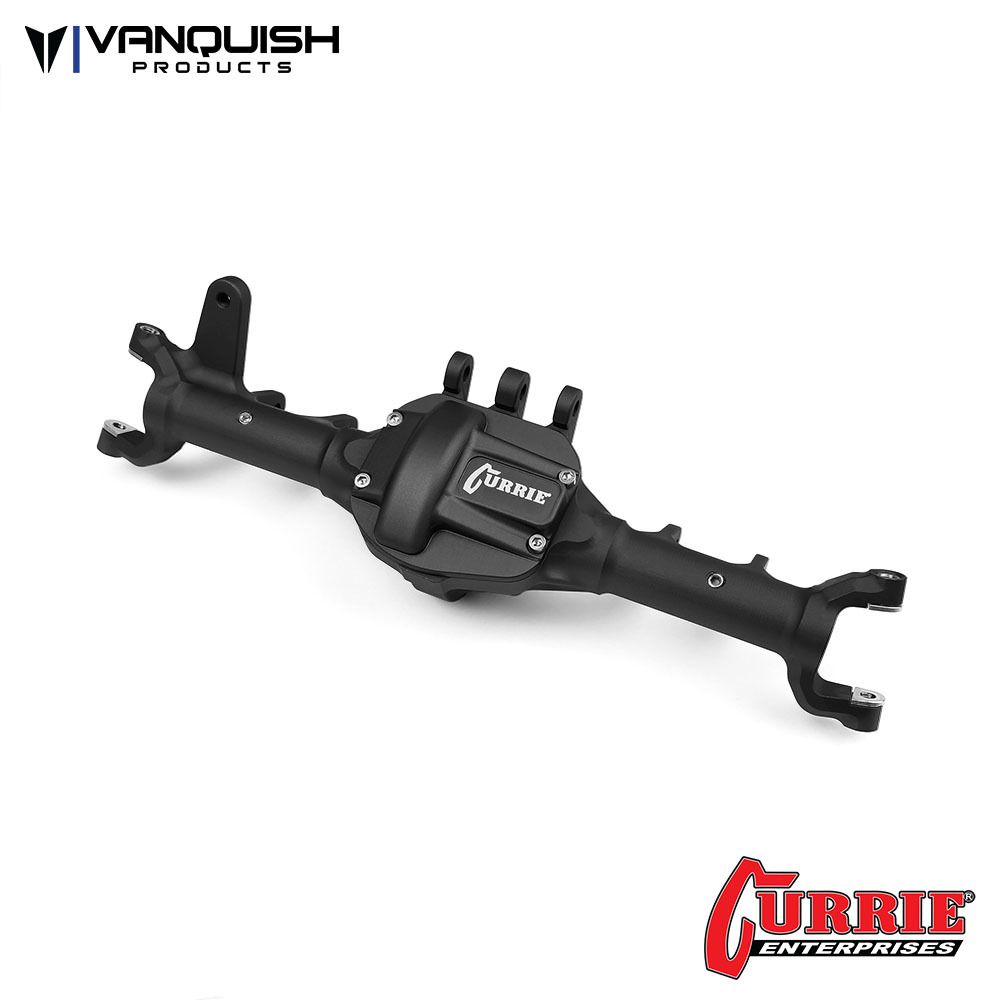 VANQUISH VPS07850 Currie F9 SCX10-II Front Axle Black Anodized