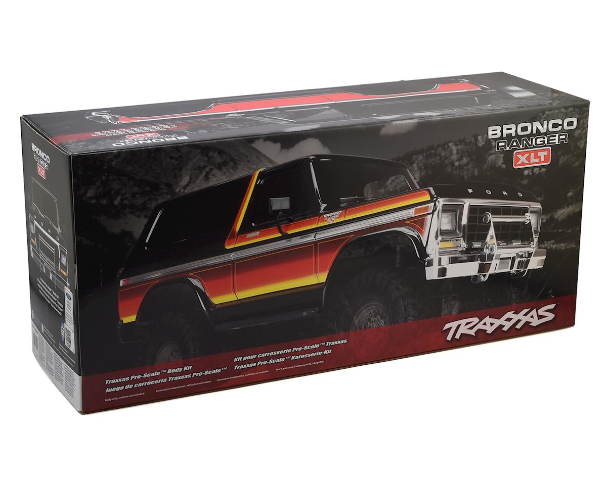 TRAXXAS 8010X TRX-4 Ford Bronco Complete Body Kit Black 312mm / 12.3"