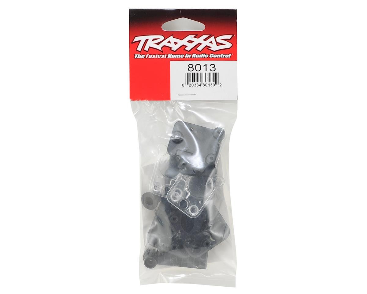 TRAXXAS 8013 Grill, Land Rover Defender/ grill mount (3)/ headlight housing (2)/ lens (2)/ headlight mount (2) (fits #8011 body)
