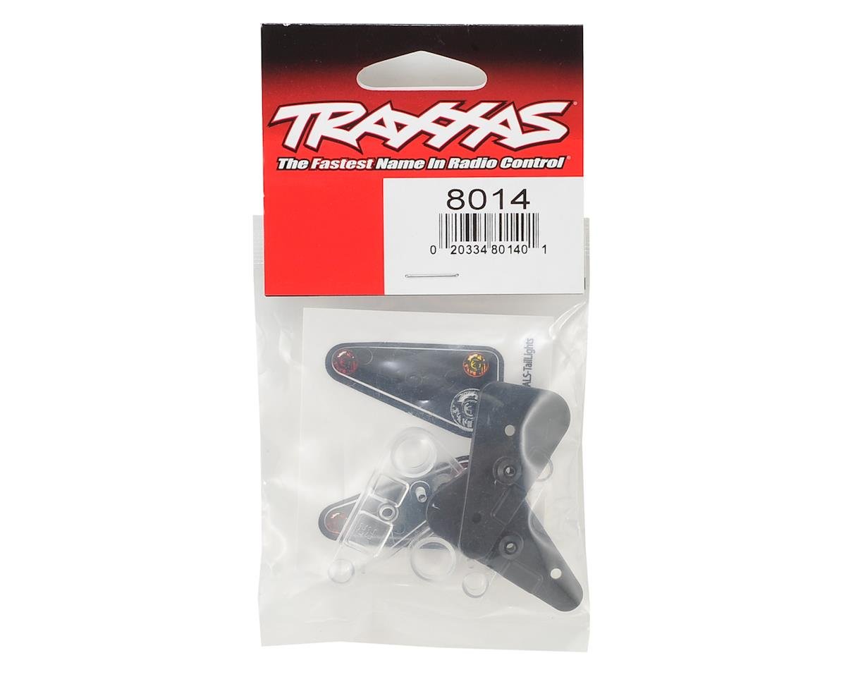 TRAXXAS 8014 Tail Light Housing (2) Lens (2) Decals Left & Right
