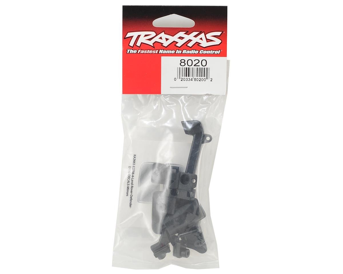 TRAXXAS 8020 TRX-4 Land Rover Defender Mirrors, side left and right snorkel mounting hardware