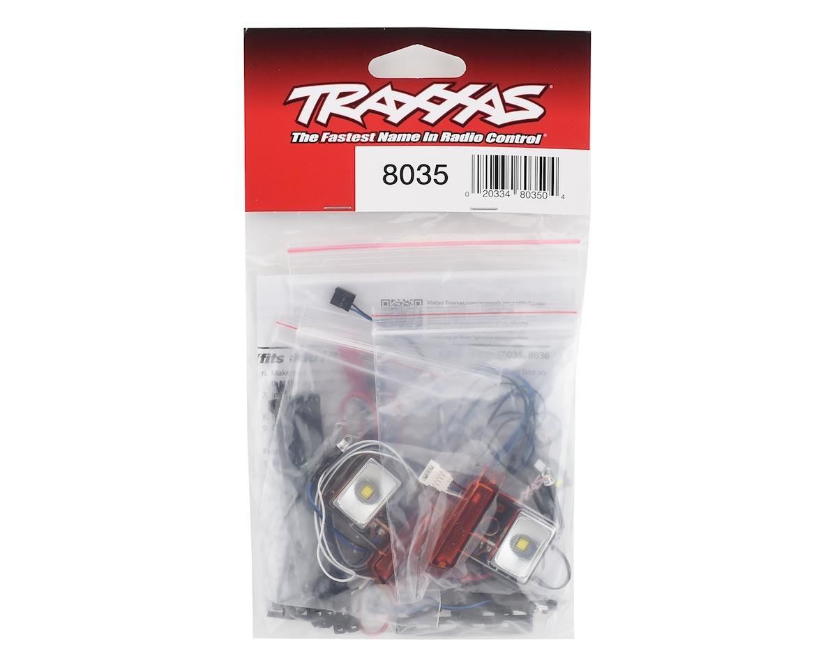 TRAXXAS 8035 TRX-4 Ford Bronco Complete LED Light Set w/Power Supply