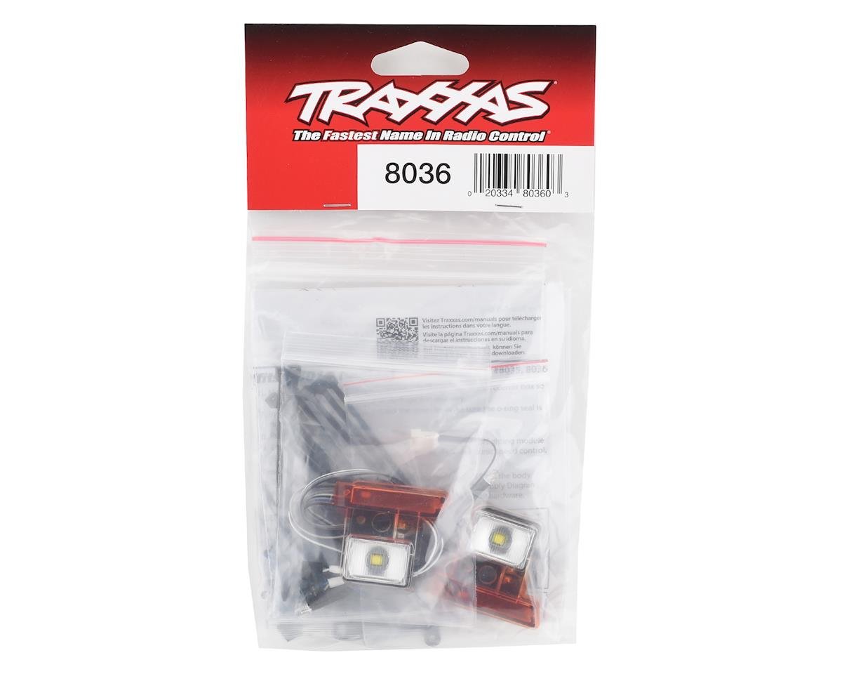TRAXXAS 8036 TRX-4 Ford Bronco LED Light Set Requires 8028 Power Supply