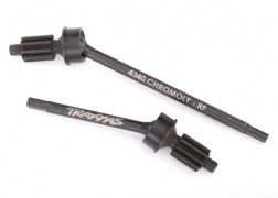 TRAXXAS 8062 Axle shaft, front, heavy duty left & right / portal drive input gear machined (2) assembled