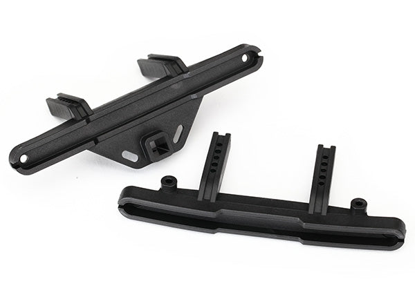 TRAXXAS 8067 Bumper mounts, front &amp; rear