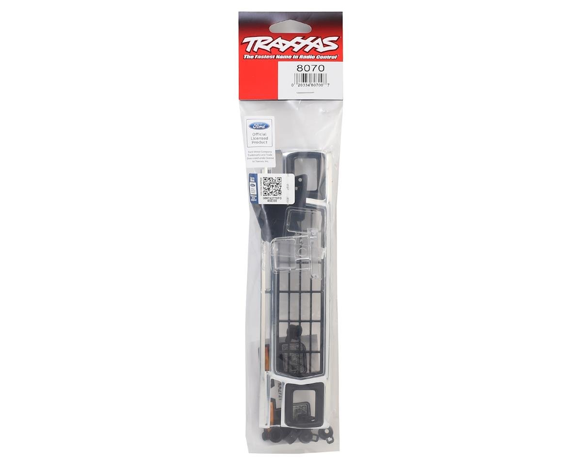 TRAXXAS 8070 TRX-4 Ford Bronco Front Grill/ grill retainers (3)/ headlight housing (2)/ lens (2) (fits #8010 body)