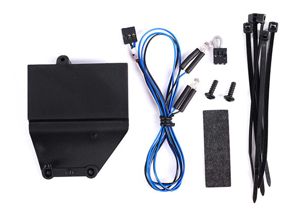 TRAXXAS 8082 INSTALLATION KIT, Pro Scale Advanced Lighting Control System, TRX-4 Chevrolet Blazer (1979) (includes mount, reverse lights harness, hardware)