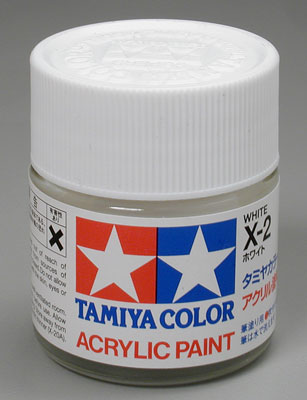 TAMIYA 81002 X-2 Acrylic White 3/4 oz