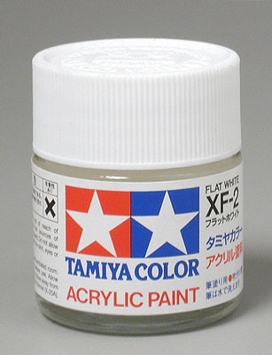 TAMIYA 81302 XF-2 Acrylic Flat White 3/4 oz